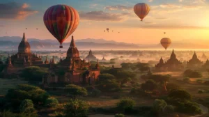 Quand partir à Bagan en Birmanie pour éviter les risques de mauvais temps