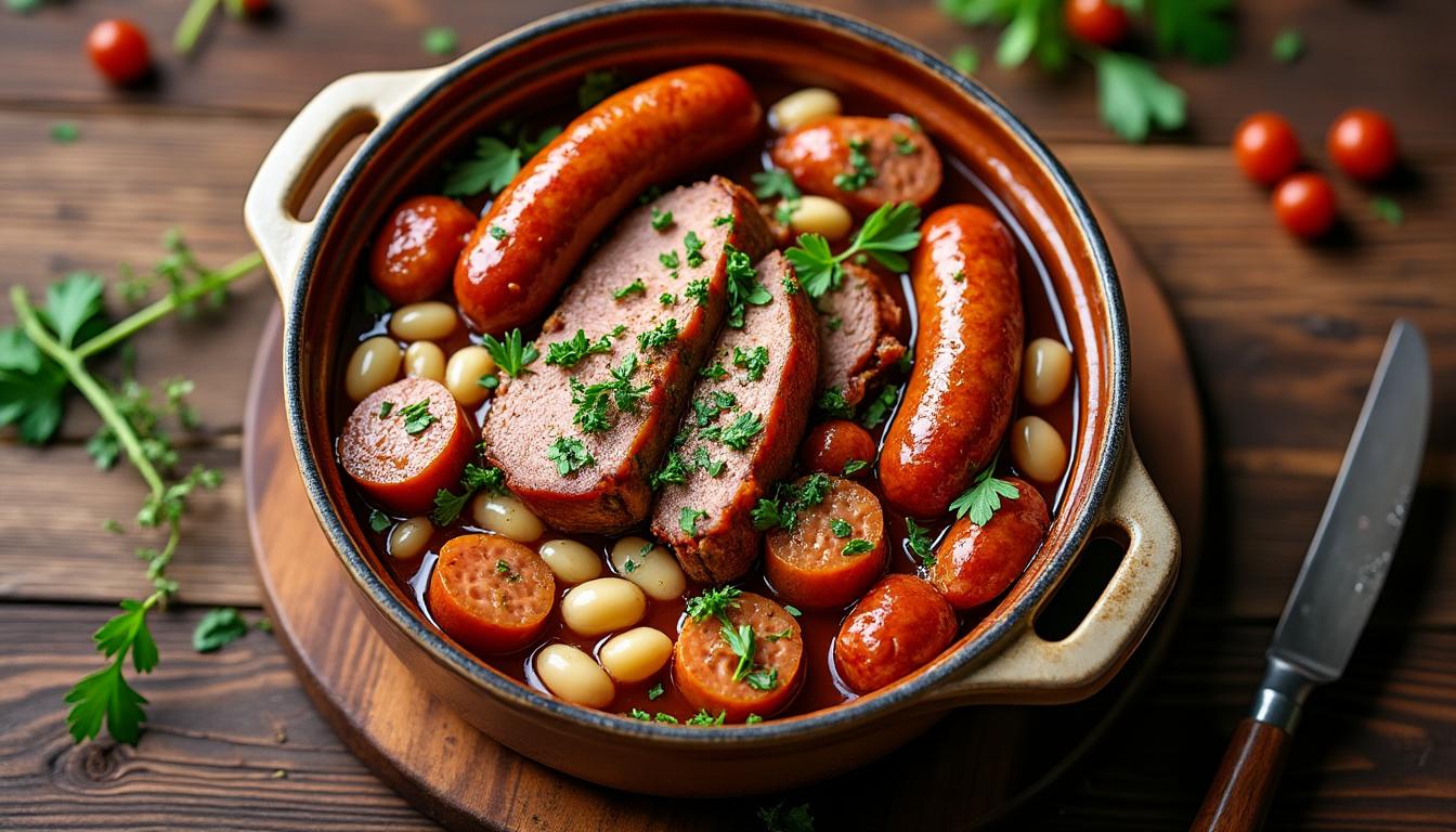 découvrez comment préparer le savoureux cassoulet de carnet de julie facilement et rapidement. suivez nos étapes simples et régalez vos proches avec ce plat traditionnel français.
