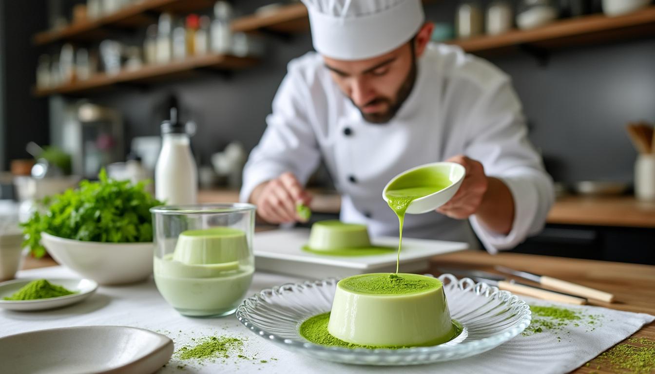 découvrez nos astuces infaillibles pour réussir une panna cotta au thé matcha parfaite à chaque fois ! suivez nos conseils étape par étape et régalez vos convives avec ce dessert délicat et savoureux qui allie tradition et modernité.