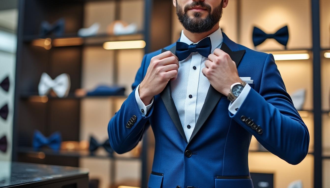 découvrez les tendances du moment pour choisir le nœud papillon parfait à assortir avec un costume bleu. astuces, couleurs et styles pour être élégant cette saison !