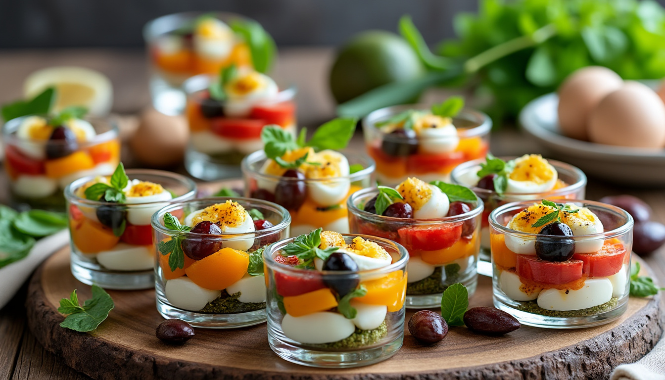 apprenez à préparer des verrines salées faites maison avec des recettes simples et originales pour surprendre et régaler vos invités lors de vos prochains événements.