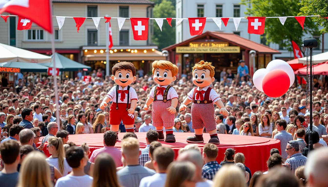 découvrez comment les mascottes à zurich, en suisse, animent la ville tout en véhiculant des messages de communication efficaces. un mélange unique de divertissement et de stratégie pour petits et grands.