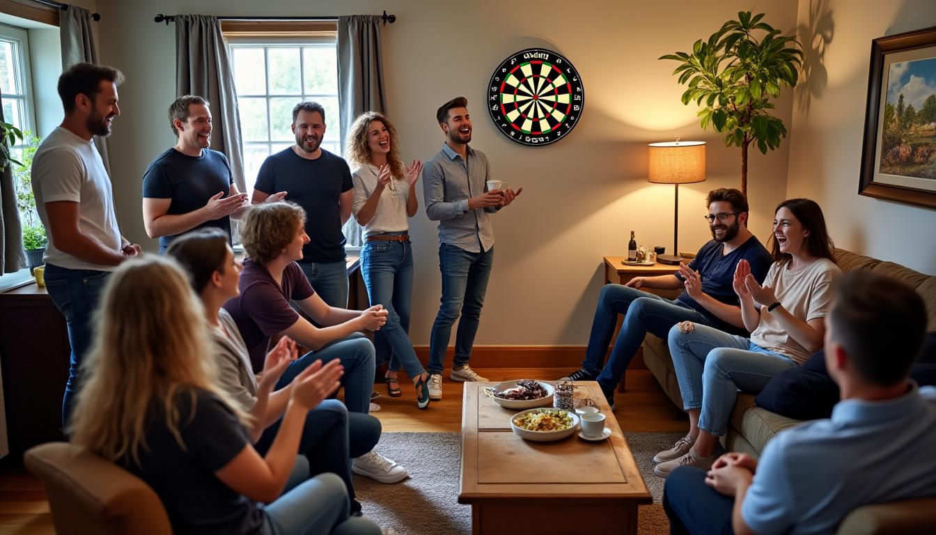 organisez un tournoi de fléchettes maison inoubliable ! découvrez nos conseils pour aménager votre espace, garantir la sécurité et créer une ambiance compétitive idéale pour accueillir vos joueurs.