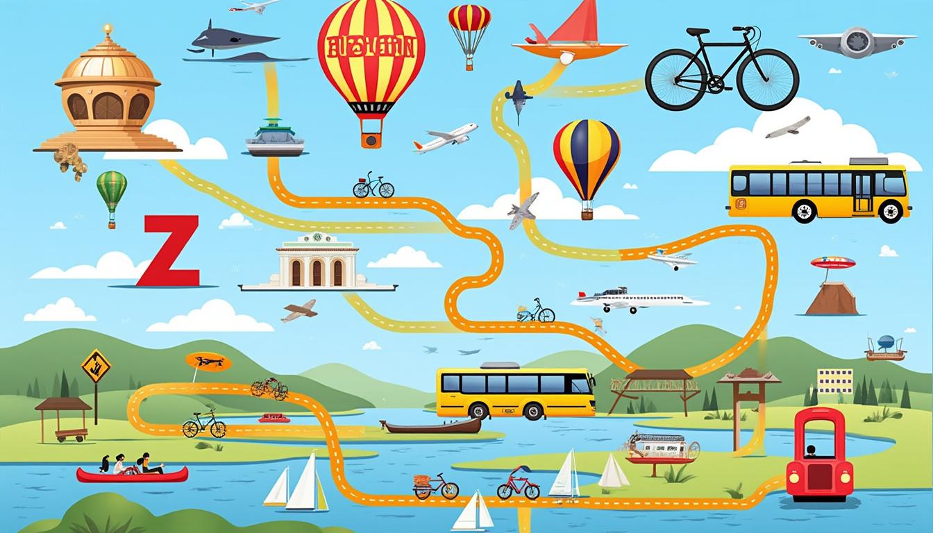 découvrez notre liste complète des moyens de transport en z incontournables pour faciliter vos déplacements et optimiser vos trajets.