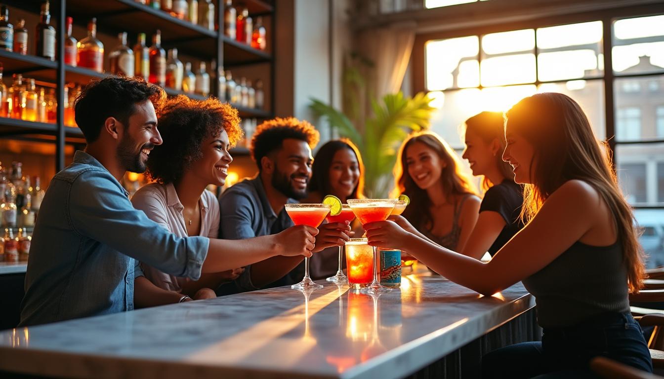 explorez les dernières tendances des bars éphémères à cocktails, un concept éphémère et innovant pour des expériences uniques et conviviales autour de boissons créatives.