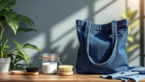 Des astuces pour entretenir vos cabas vintage en jean recyclé au quotidien