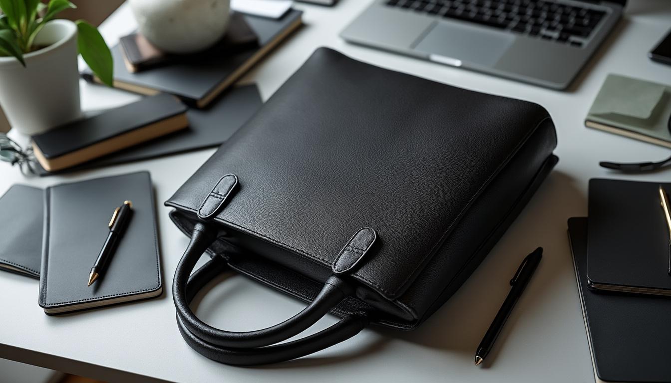 découvrez nos sacs cabas rigides pour documents alliant élégance et fonctionnalité, parfaits pour transporter vos affaires en toute sécurité avec style.