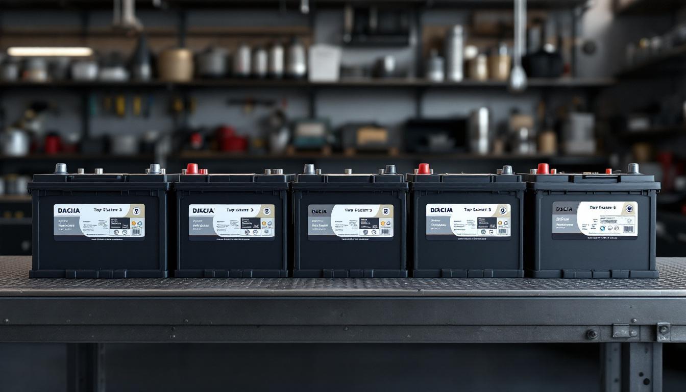 découvrez le top 5 des batteries voiture compatibles avec votre dacia duster 3 pour une performance optimale et une fiabilité assurée. comparez les meilleures options dès maintenant !