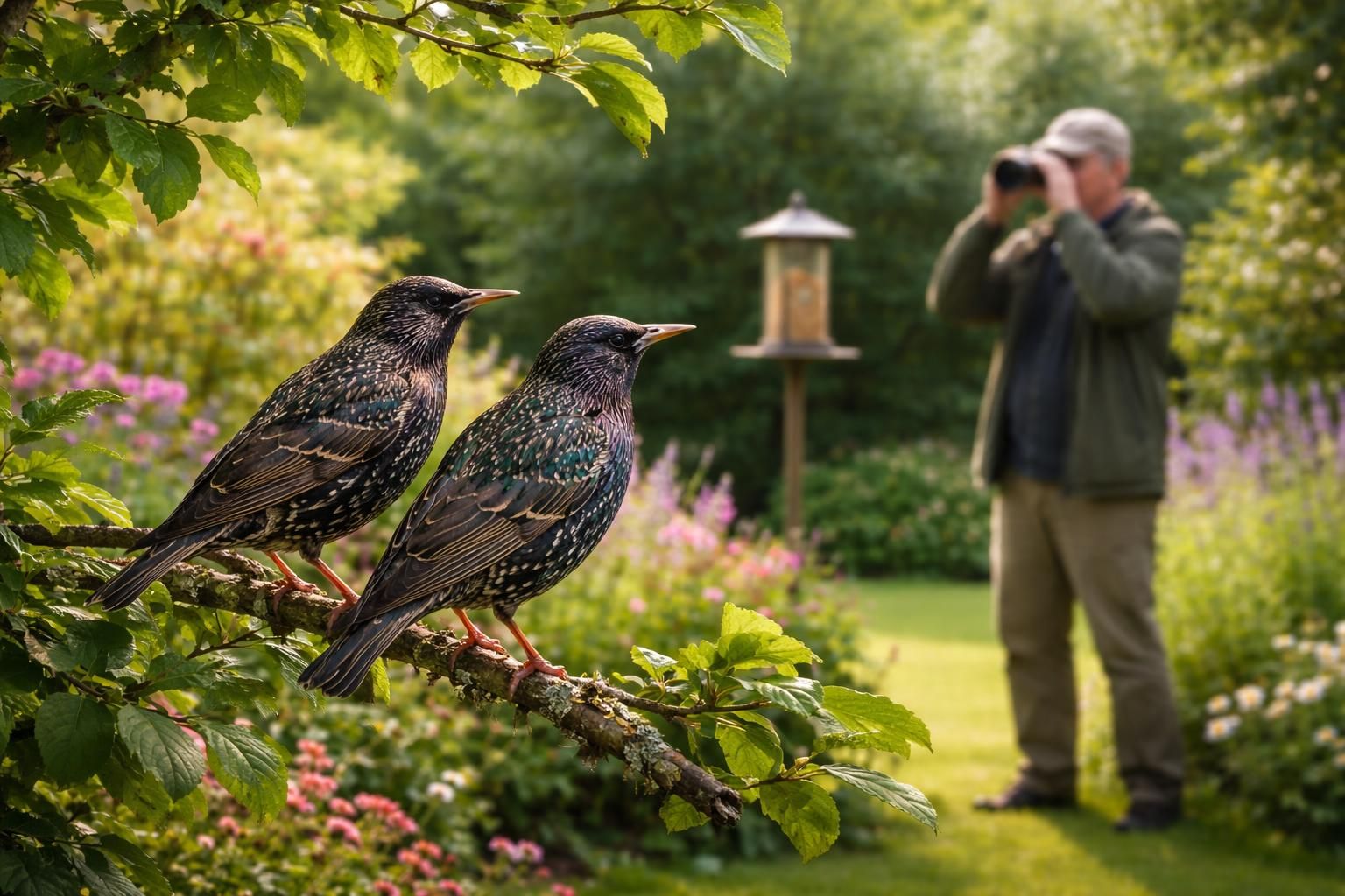 apprenez à observer les étourneaux dans votre jardin grâce à nos conseils simples et adaptés aux débutants pour profiter pleinement de leur présence.