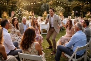 Comment faire du jeu des points communs drôle pour un mariage une véritable attraction