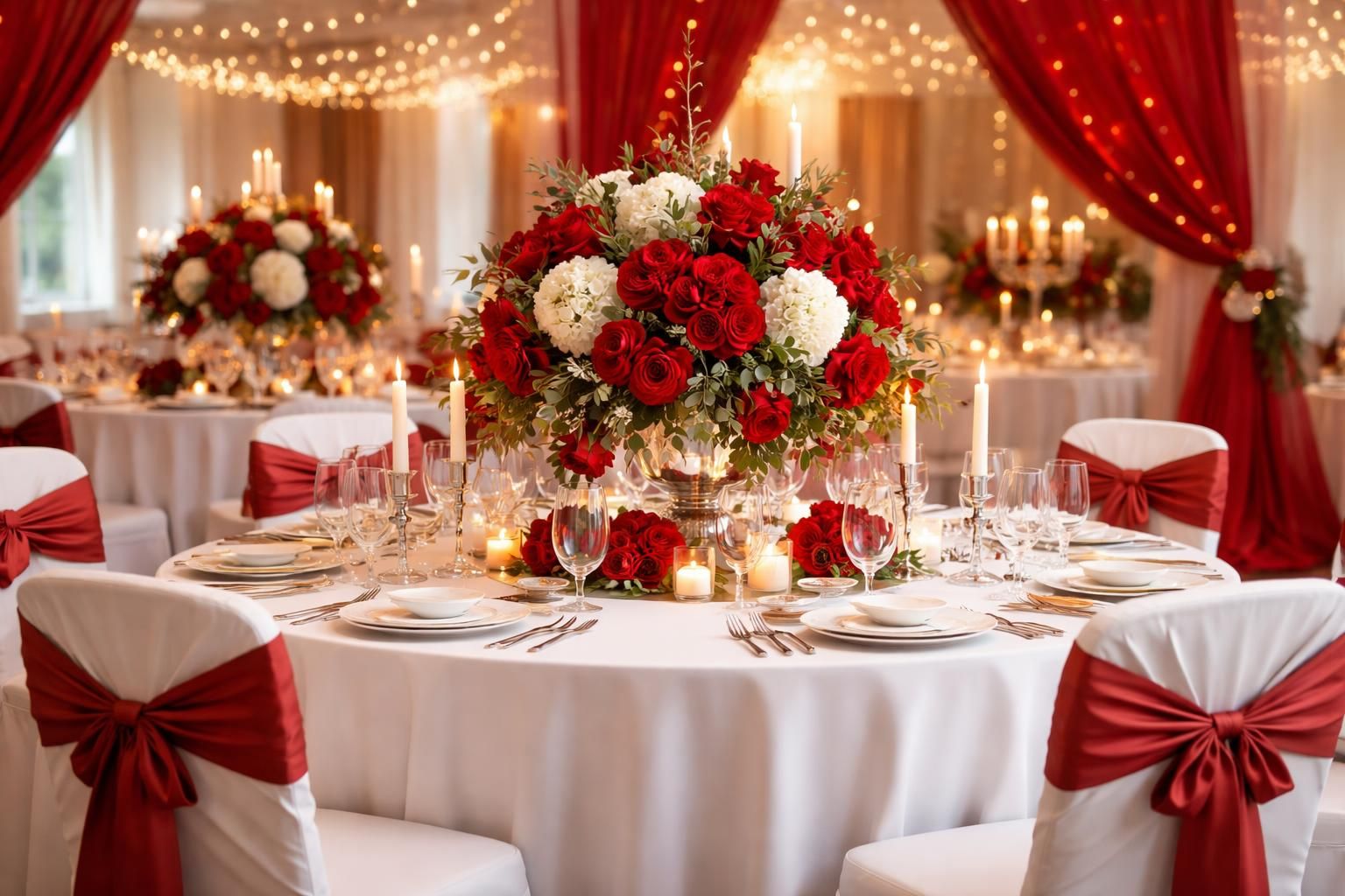 découvrez comment harmoniser parfaitement votre thème avec une décoration de mariage rouge pour créer une ambiance élégante et chaleureuse.
