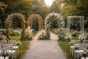 Inspiration : des idées originales pour la location d’arche pour un mariage