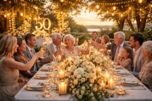 Sublimez votre célébration avec un texte pour 50 ans de mariage : noces d’or inoubliable