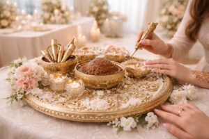 Tendances 2026 : le plateau de henné pour un mariage à la mode