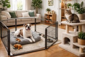 Conseils pour gérer les races de chien incompatibles avec les chats dans votre maison