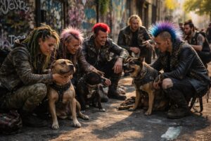 Exploration du punk à chien : entre communauté et subculture