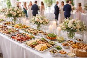 Le buffet froid pour un mariage : une alternative moderne au repas traditionnel