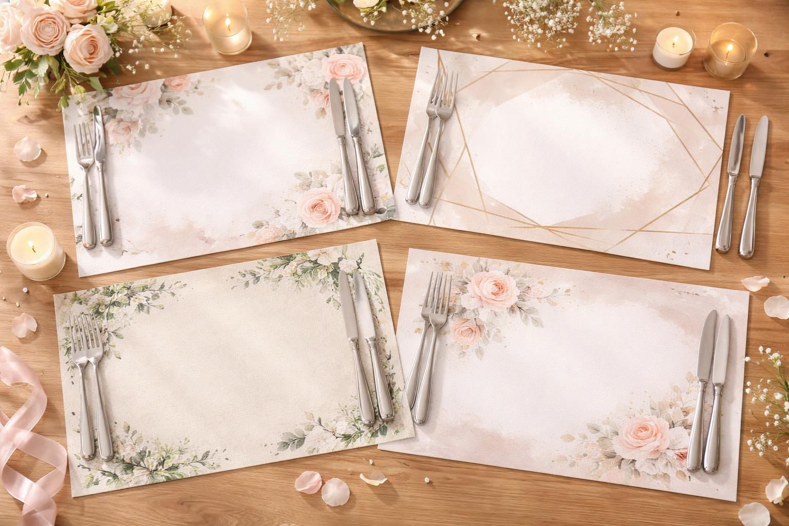 découvrez les tendances incontournables des sets de table de mariage à imprimer pour une décoration élégante et personnalisée qui séduira vos invités.