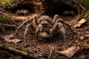 Lycosidae spider : un aperçu de leur biologie et de leur comportement