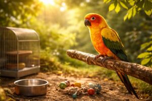 Oiseau conure soleil : les erreurs à éviter lors de son adoption