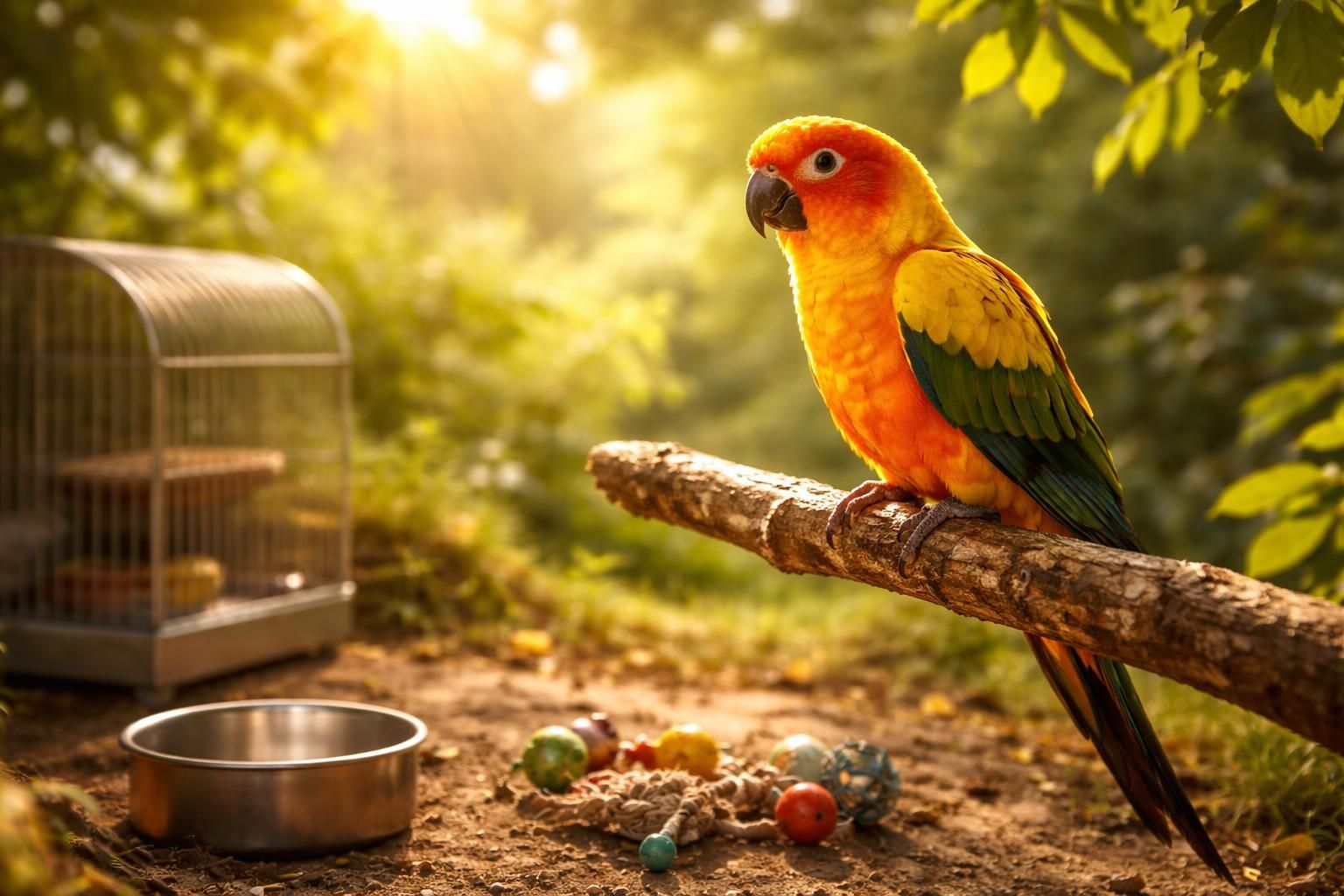 découvrez les erreurs à éviter lors de l'adoption d'une conure soleil pour assurer le bien-être de votre oiseau.