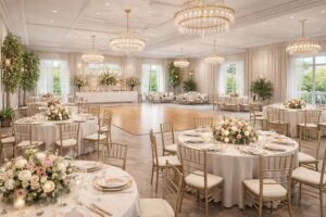 Planifiez la disposition d’une salle de mariage comme un pro