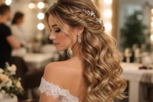 Tresse sur le côté pour un mariage : conseils de professionnels de la coiffure
