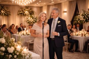 Une approche moderne pour un discours des parents pour un mariage