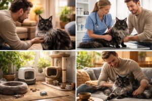 Adopter un Maine Coon black smoke : les étapes à suivre