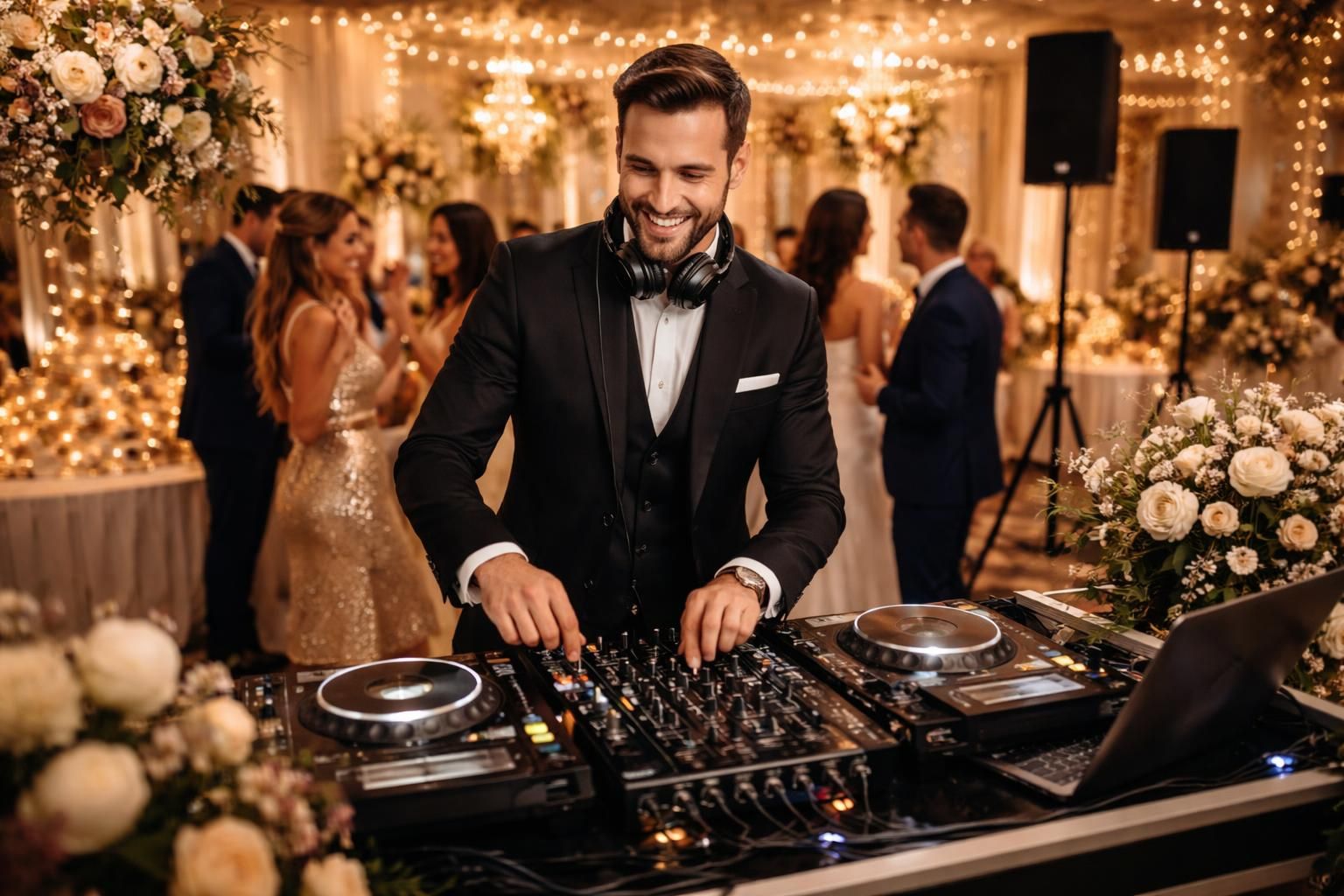 découvrez ce que le prix moyen d’un dj pour un mariage comprend réellement, des prestations musicales à l'équipement, pour mieux planifier votre événement.