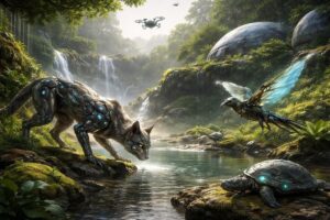 Imaginons les animaux du futur : entre progrès et défis écologiques