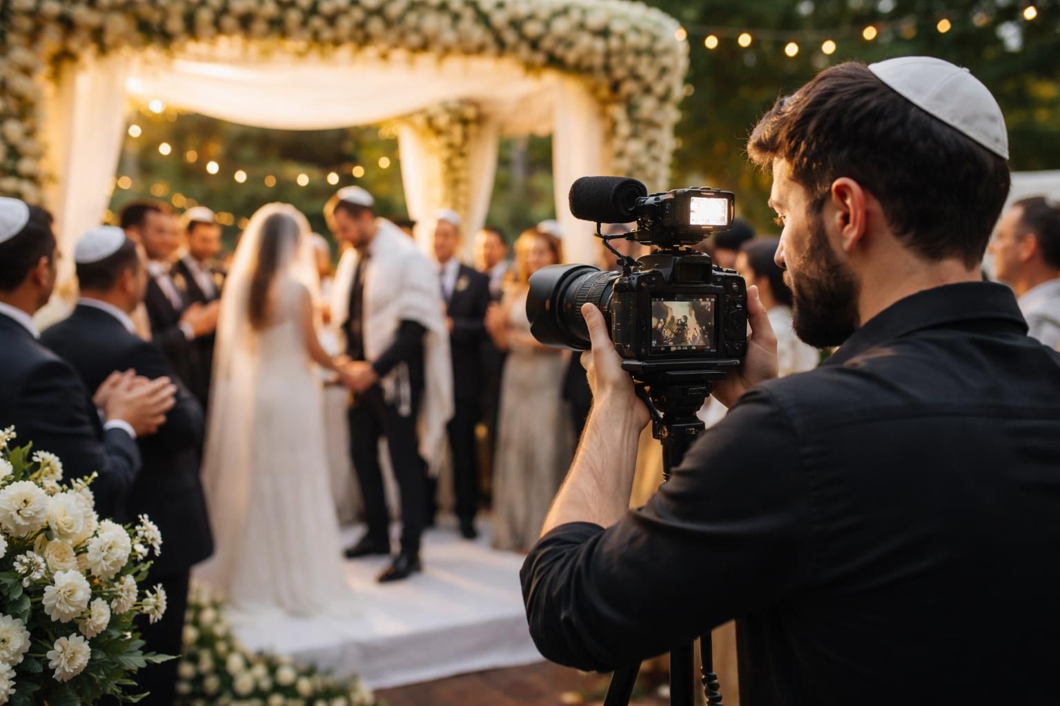 découvrez comment un vidéaste spécialisé dans les mariages juifs capture chaque moment précieux pour créer un film inoubliable, rempli d'émotions et de traditions.