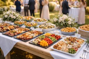 Quantité pour un buffet froid pour un mariage : Conseils de professionnels