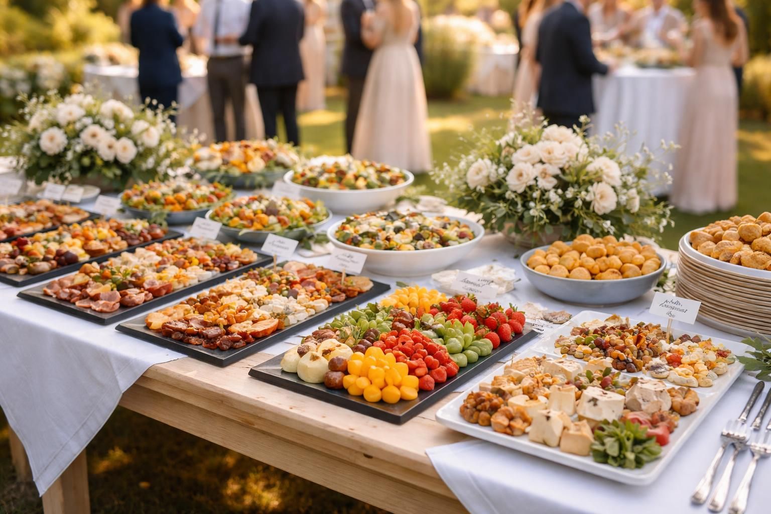 découvrez les conseils de professionnels pour déterminer la quantité idéale de nourriture à prévoir pour un buffet froid lors de votre mariage, afin de satisfaire tous vos invités sans gaspillage.