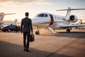Sélectionner un jet privé de luxe pour un trajet prestigieux