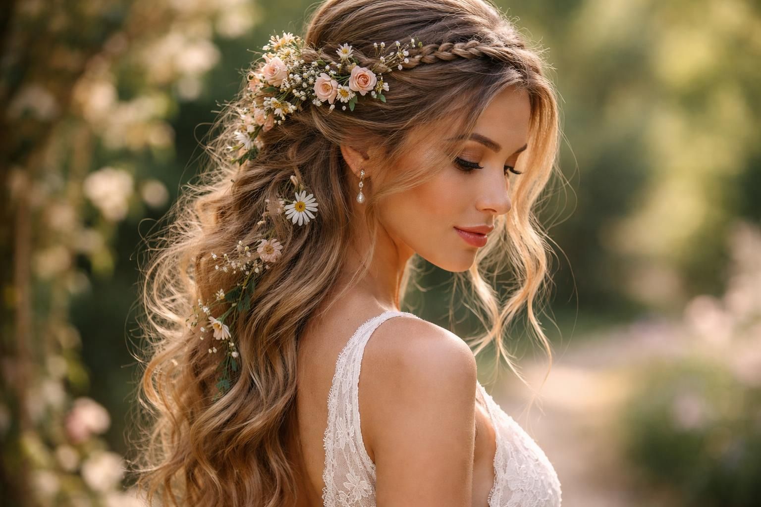 découvrez comment transformer votre coiffure de mariage chic et bohème en un chef-d'œuvre unique qui reflète votre style et sublime votre jour spécial.