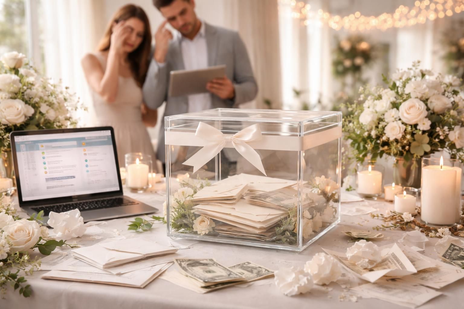 découvrez les erreurs courantes à éviter lors de la création d'une urne de mariage en ligne pour garantir une collecte de voeux et cadeaux réussie.
