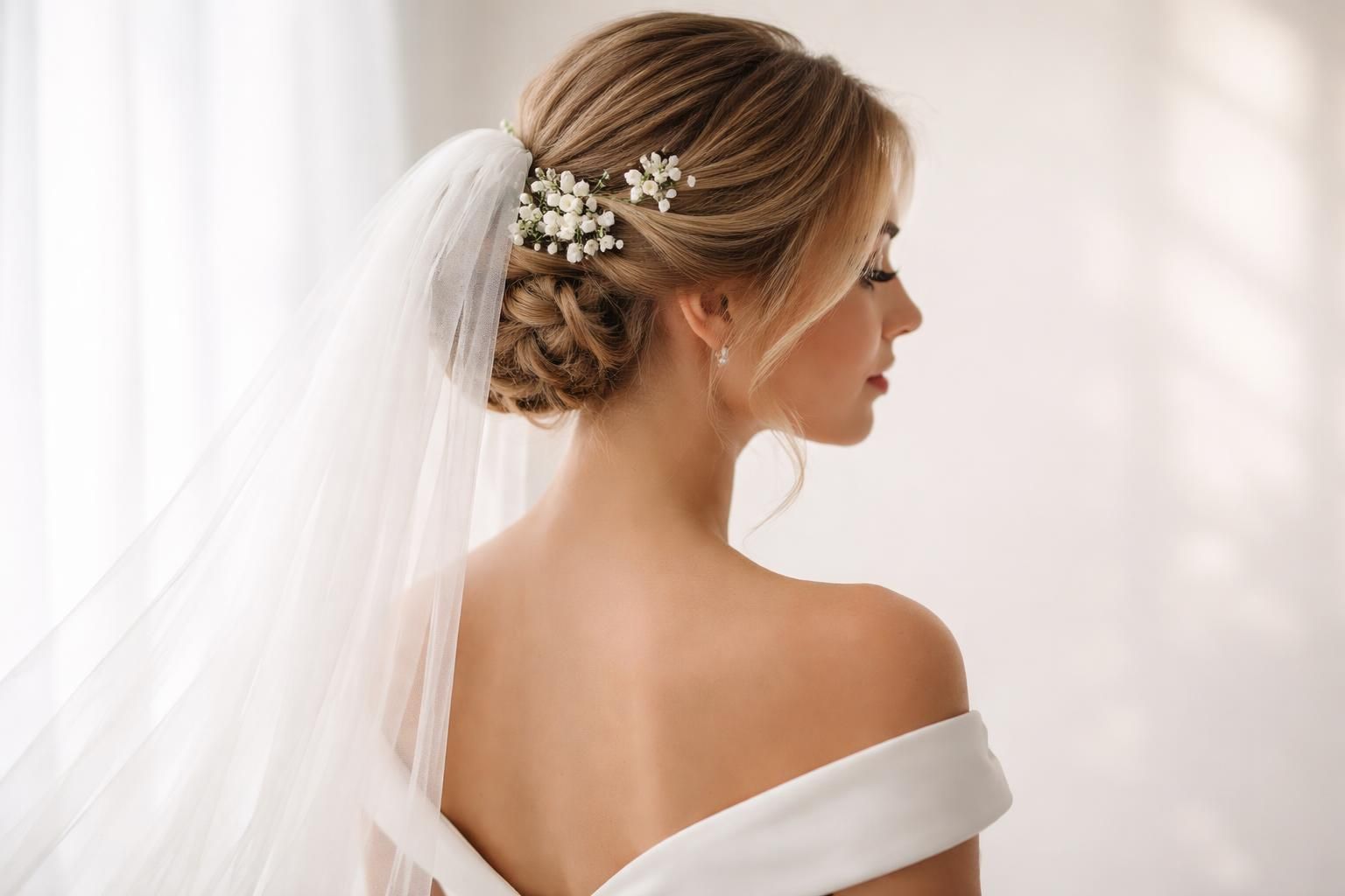découvrez nos conseils pratiques pour assortir parfaitement votre voile et votre coiffure de mariage, et créer un look harmonieux et élégant pour le grand jour.