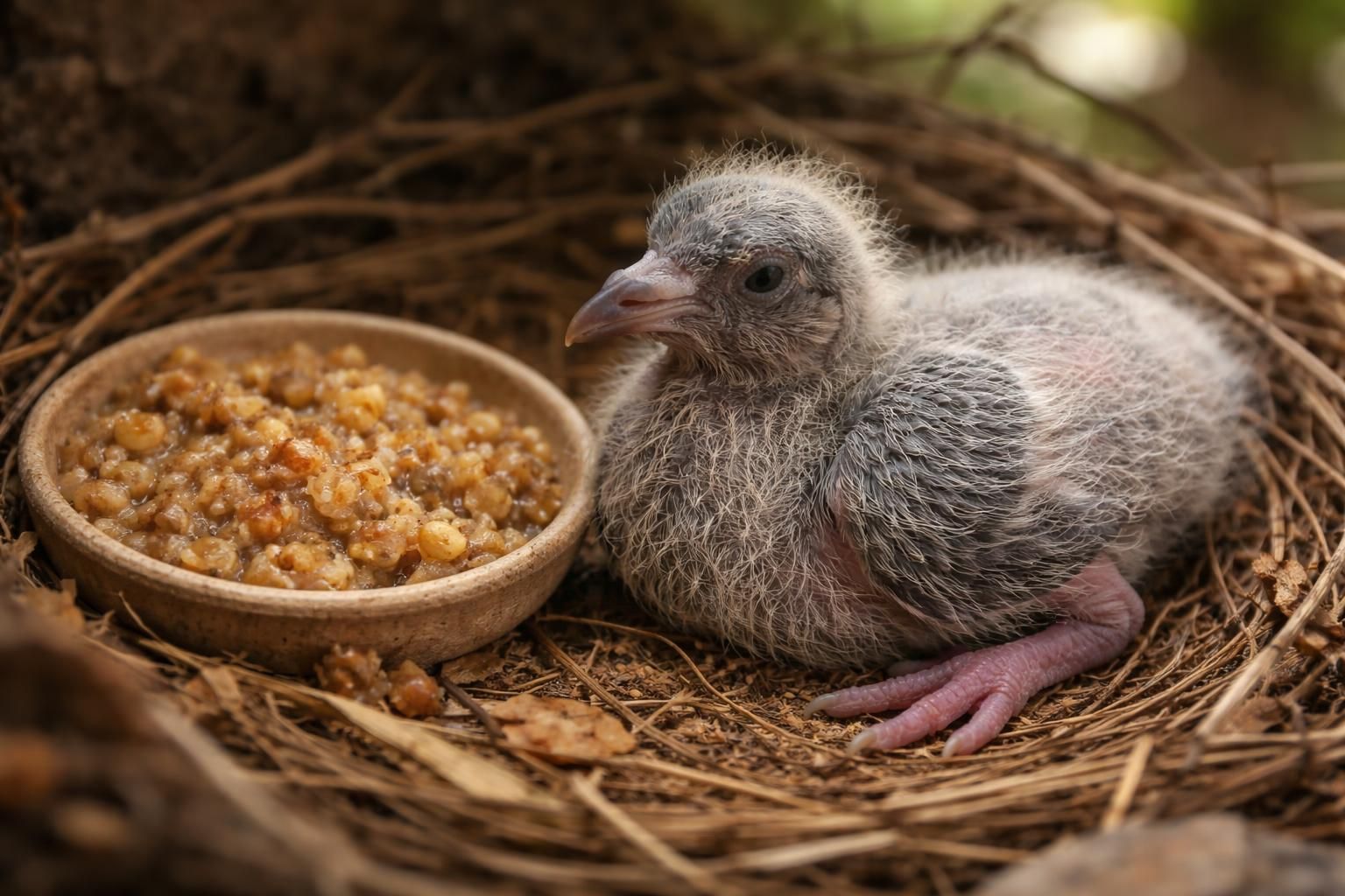 découvrez à quoi ressemble un bébé pigeon de 10 jours et apprenez quelle est son alimentation idéale pour assurer sa croissance et sa santé.