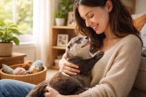 Adopter une loutre de compagnie : une aventure remplie d&rsquo;amour et de surprises
