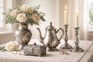 Des objets en étain pour 10 ans de mariage : entre luxe et simplicité, que choisir ?