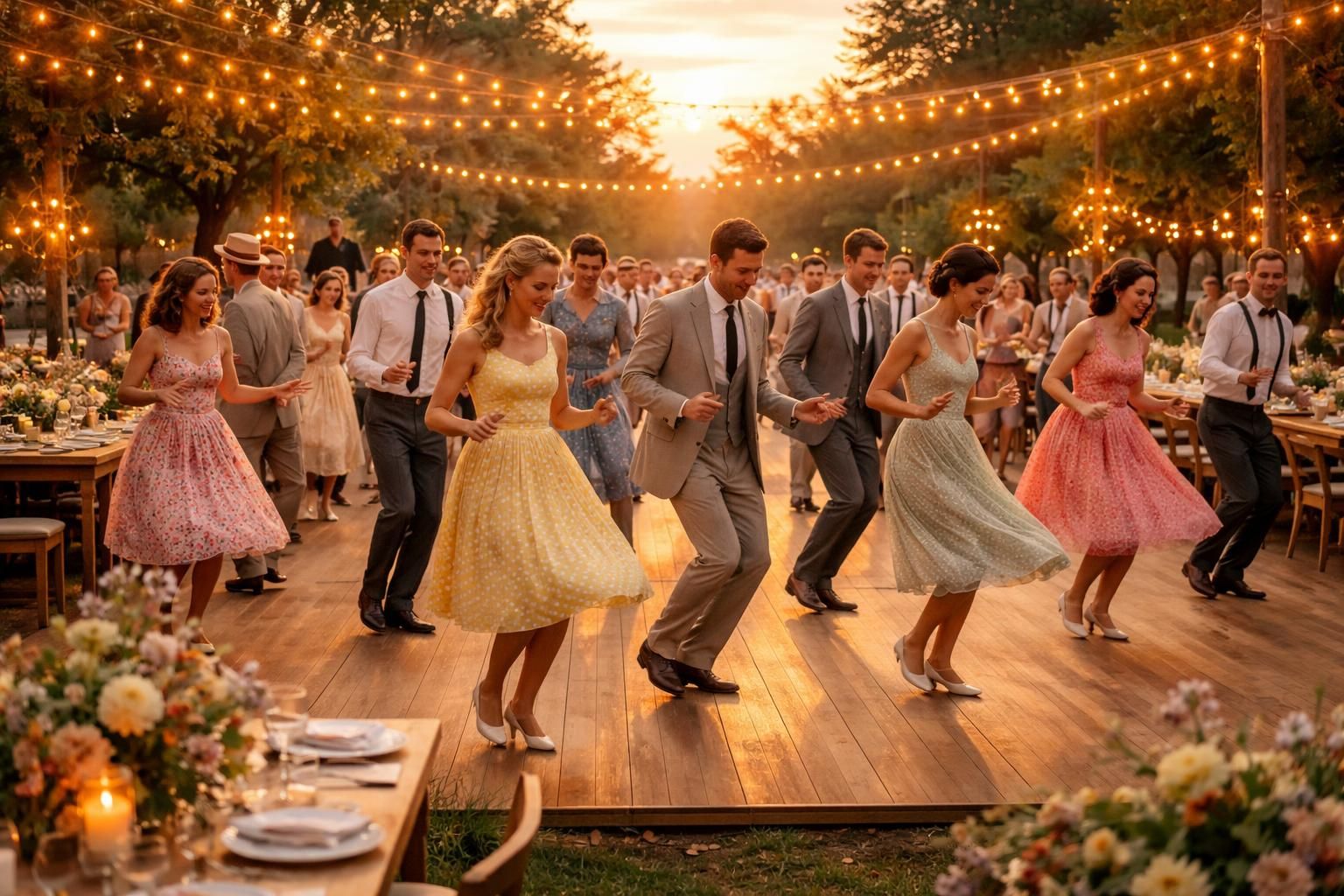 apprenez à danser le madison pour rendre votre mariage inoubliable avec une chorégraphie fun et conviviale.