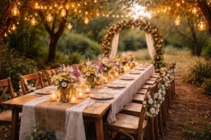 Idées de déco champêtre à faire soi-même pour un mariage : créez une atmosphère magique