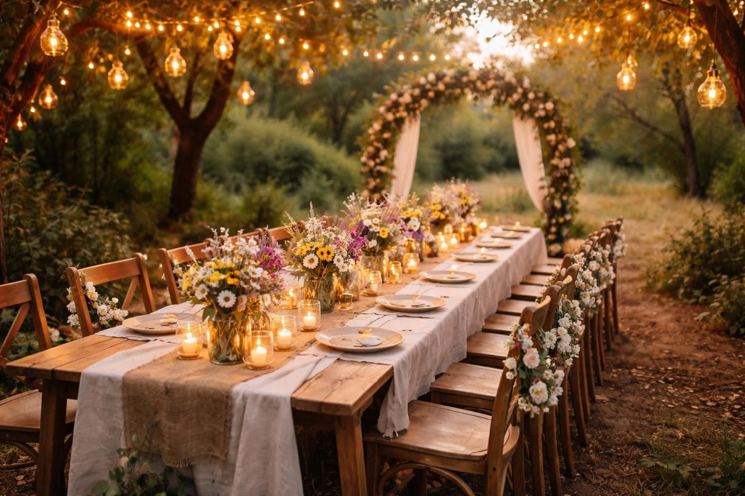 découvrez des idées de décoration champêtre diy pour votre mariage et créez une ambiance magique et chaleureuse, parfaite pour célébrer votre amour en toute simplicité.