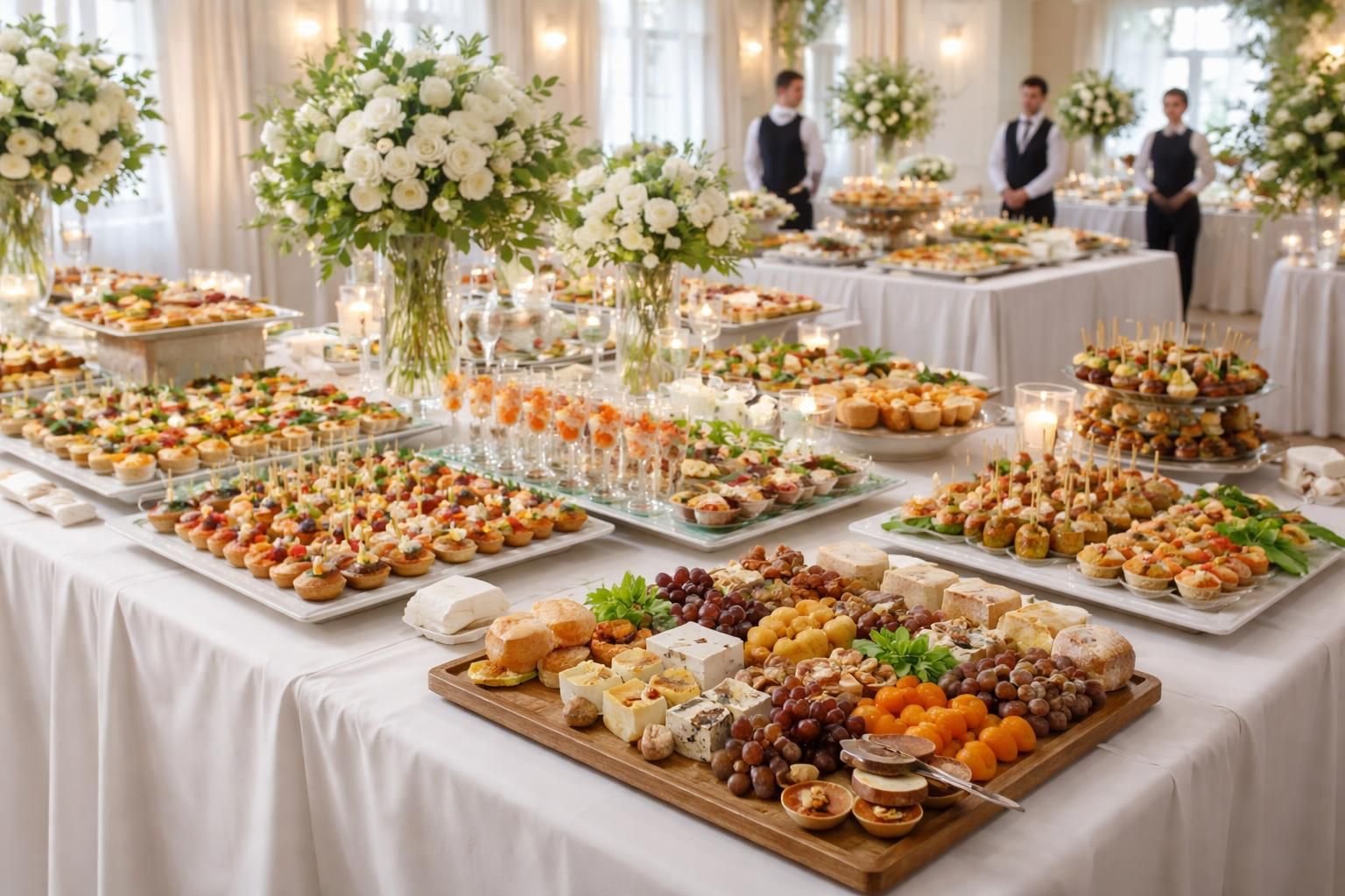 découvrez notre guide complet des recettes de buffet pour un mariage, avec des astuces de traiteur pour un repas réussi et un buffet qui ravira tous vos invités.
