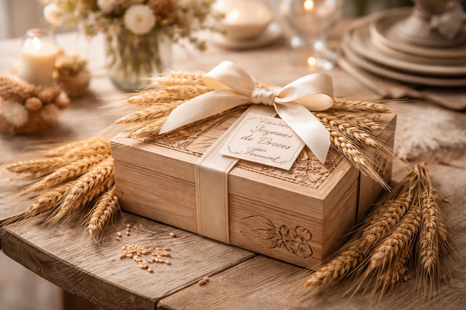 découvrez des idées cadeaux originales pour célébrer les noces de froment et révélez toute votre créativité avec des surprises uniques et personnalisées.