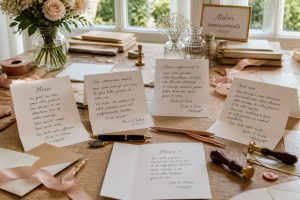 Découvrez les différentes manières d&rsquo;écrire un texte de remerciement après un mariage