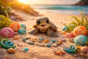 Une méthode amusante pour créer un nom du bébé tortue unique